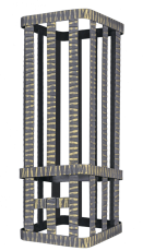 Сетка на трубу для Ураган под ШИБЕР (250х250х250) Гроза 24 купить в Витебске
