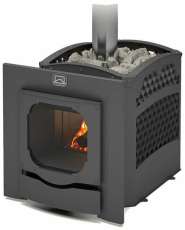 Печь для бани Теплодар БЫЛИНА-СЕТКА-12Ч Панорама (1.2) (без двери БЫЛИНА 16 обрамления) в Витебске