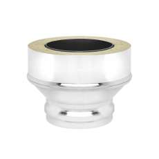 Переход на сэндвич нерж. (AISI 304 0,8мм/0,5мм) д.150х220 (ММ) купить в Витебске