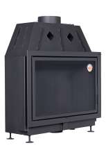 Каминная топка Экокамин Альфа 1000 B подовая черный шамот в Витебске