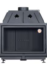 Каминная топка Экокамин Альфа 1000 B подовая черный шамот в Витебске