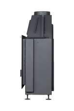 Каминная топка Экокамин Альфа 1000 B подовая черный шамот в Витебске