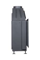 Каминная топка Экокамин Альфа 1000 B подовая черный шамот в Витебске