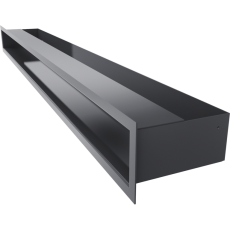 Решетка люфт 90х1000 (графит) Амазонка бай фото в Витебске