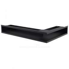 Решетка люфт угловая левая 547х766х90 (графит) Амазонка бай фото в Витебске