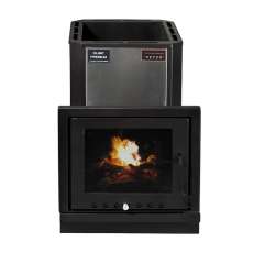 Купить чугунную Печь для бани КРОНОС Олимп Премиум 16 ВСЧ Панорама Амазонка бай фото в Витебске