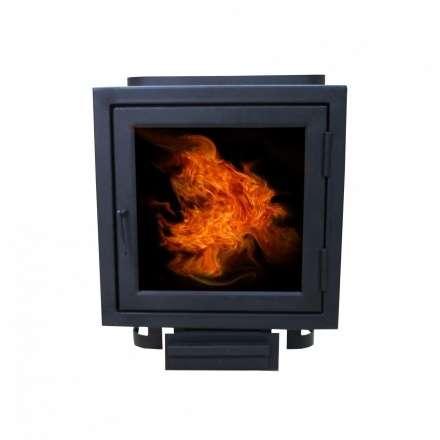 Печь банная ComfortProm "РЕТРО" СТАЛЬ 8 мм панорама 26 м3 Амазонка бай фото в Витебске