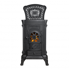 Чугунная ПЕЧЬ-КАМИН Везувий А-07 Антрацит купить в Витебске