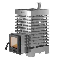 Печь для бани Везувий ASTON 16 INOX стекло в Витебске