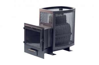 Печь банная Сибирь 22 Панорамная дверца, сетка купить в Витебске