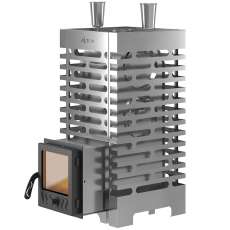 Печь для бани Везувий ASTON 20 INOX стекло в Витебске