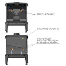 Печь-камин EVEREST F11 в Витебске