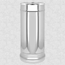 Сэндвич-труба L-0,5м AISI 430 1,0мм/0,5мм KERALUX купить в Витебске