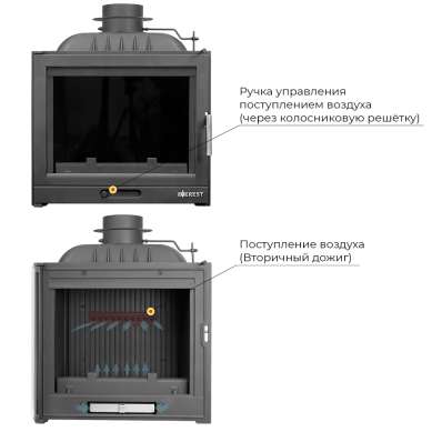 Каминная топка EVEREST U10 в Витебске
