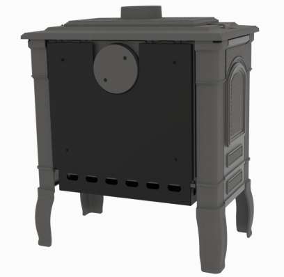 Печь-камин FireWay Gunter N чёрный в Витебске