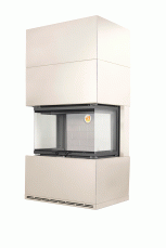 Камин Родос 800 СЛОНОВАЯ КОСТЬ шамот белый в Витебске