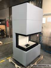 Камин Родос 800 СЛОНОВАЯ КОСТЬ шамот черный в Витебске