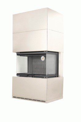 Камин Родос 800 СЛОНОВАЯ КОСТЬ шамот черный в Витебске