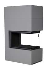 Камин Родос 900 ГРАФИТ, шамот черный в Витебске