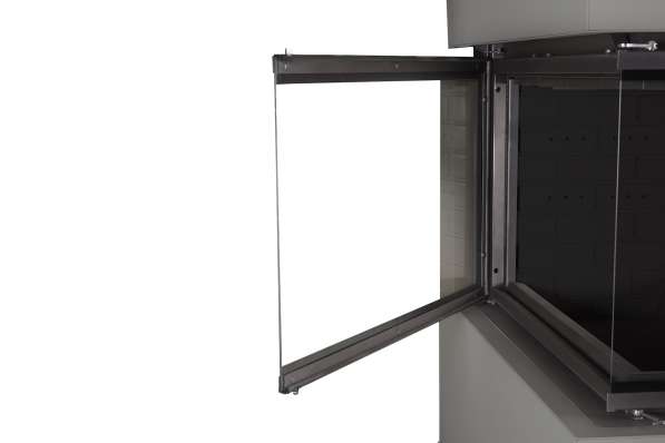 Камин Родос 900 ГРАФИТ, шамот черный в Витебске