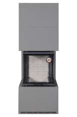 Камин Родос 900 ГРАФИТ, шамот белый в Витебске