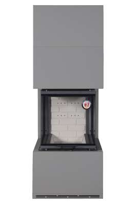 Камин Родос 900 ГРАФИТ, шамот белый в Витебске