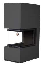 Камин Родос 900 ЧЕРНЫЙ, шамот черный в Витебске