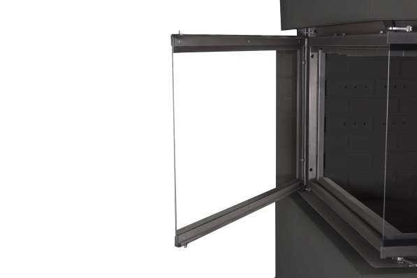 Камин Родос 900 ЧЕРНЫЙ, шамот черный в Витебске