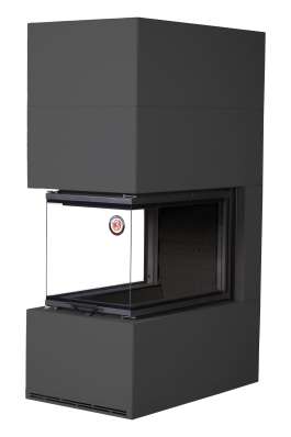 Камин Родос 900 ЧЕРНЫЙ, шамот черный в Витебске