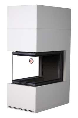 Камин Родос 900 СЛОНОВАЯ КОСТЬ, шамот черный в Витебске