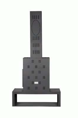 Камин МАДРИД на дровнике Гигант центральный черный\белый шамот в Витебске