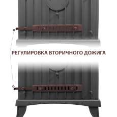 Печь-камин Везувий KZ-14Р Антрацит в Витебске