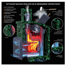 Универсальный печь-комплект GFS ЗК 25 (П) в Витебске