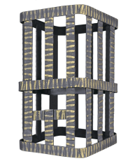 Сетка на трубу для Ураган (250х250х320) Гефест ЗК 18/25/30, Гром 30 под шибер купить в Витебске