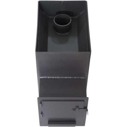 Печь банная Копеечка с выносной топкой стальная в Витебске