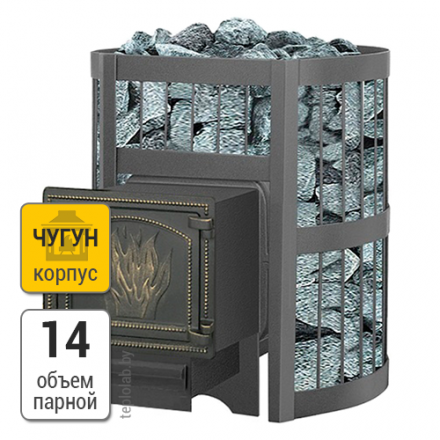 Печь для бани Везувий Легенда Стандарт 12 (ДТ-3) в Витебске