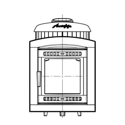 Банная печь ProMetall Атмосфера ламели Окаменевшее дерево в Витебске