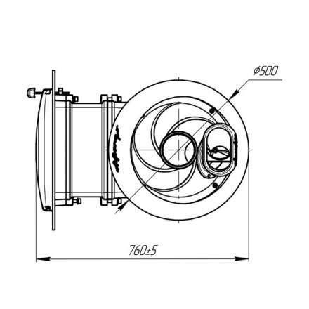 Банная печь ProMetall Атмосфера ламели Окаменевшее дерево в Витебске