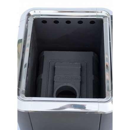 Печь банная Сибирь-18 (панорамное стекло, конвекционная) в Витебске