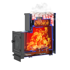 Печь для бани Везувий Сенсация 12 Антрацит (ДТ-3) Амазонка бай фото в Витебске