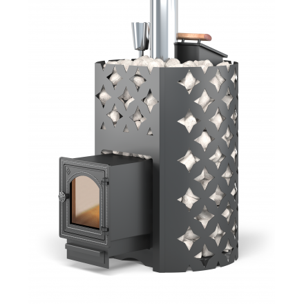 Банная печь ЭТНА 24 (ДТ-4С) ЗК Амазонка бай фото в Витебске