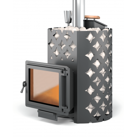 Банная печь ЭТНА 18 (Панорама) ЗК Амазонка бай фото в Витебске