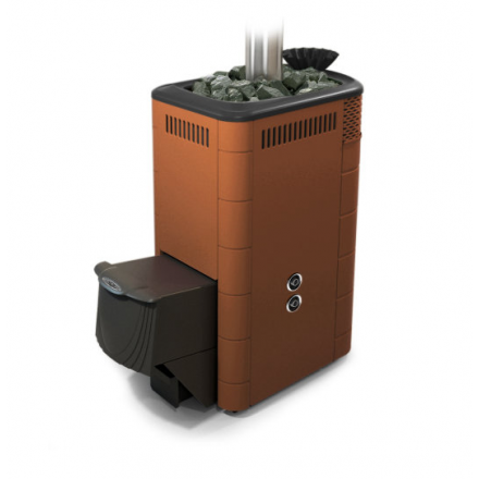 Печь для бани Термофор Гейзер XXL 2017 Inox ДА ЗК ТО терракота Амазонка бай фото в Витебске