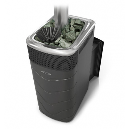 Печь для бани Термофор Гейзер XXL 2017 Carbon Витра ЗК антрацит Амазонка бай фото в Витебске