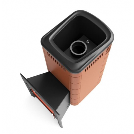 Печь для бани Термофор Каронада XXL Heavy Metal Витра терракота Амазонка бай фото в Витебске