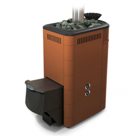 Печь для бани Термофор Гейзер XXL 2017 Carbon ДА ЗК ТО терракота Амазонка бай фото в Витебске