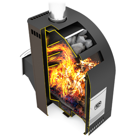 Печь для бани Теплодар Лагуна-12 ТК в Витебске