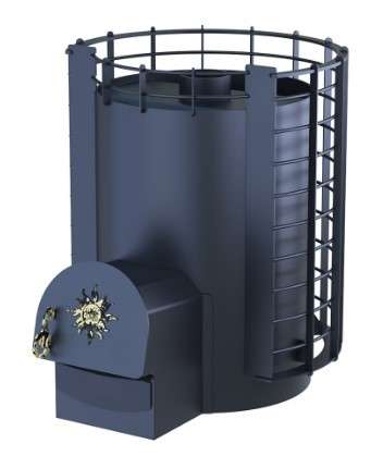 Печь для бани Царь-печи Вольга 8 мм Амазонка бай фото в Витебске