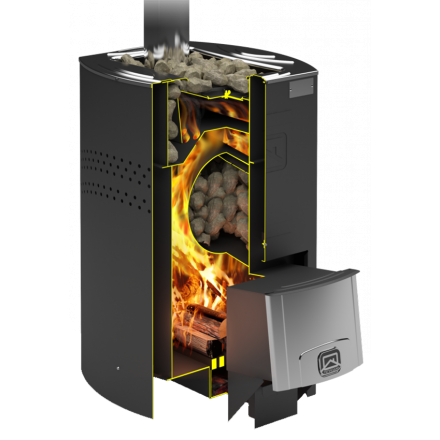 Печь для бани Теплодар Домна 20 ЛК в Витебске