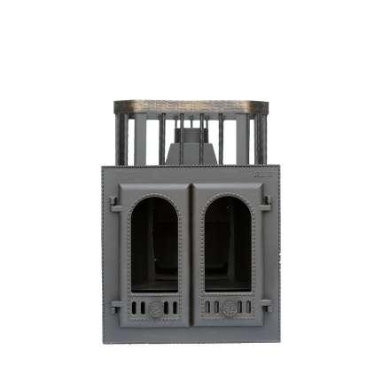 Печь банная Сибирь-24 с двухстворчатой каминной дверцей в Витебске